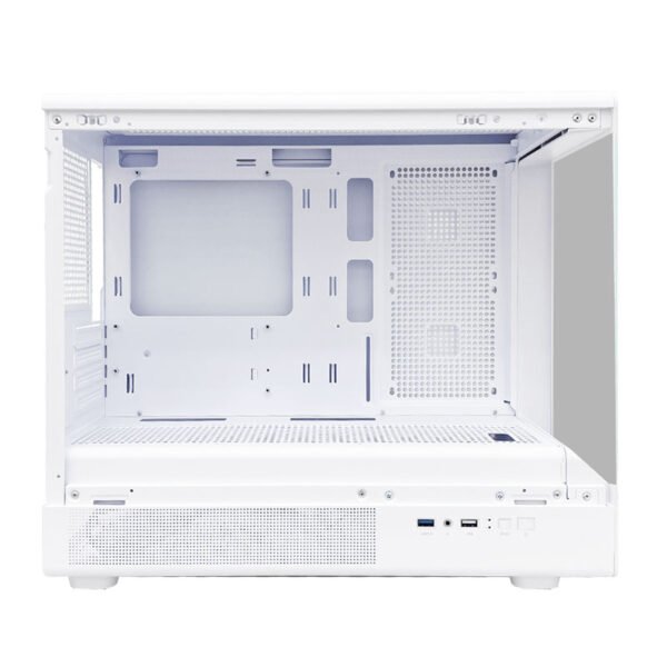 CUBE GAMING QUITOZ White m-ATX Casing PC Interior