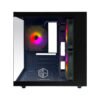 CUBE GAMING ZAREONT Black casing PC Front