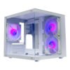 CUBE GAMING ZAREONT White m-ATX Casing PC