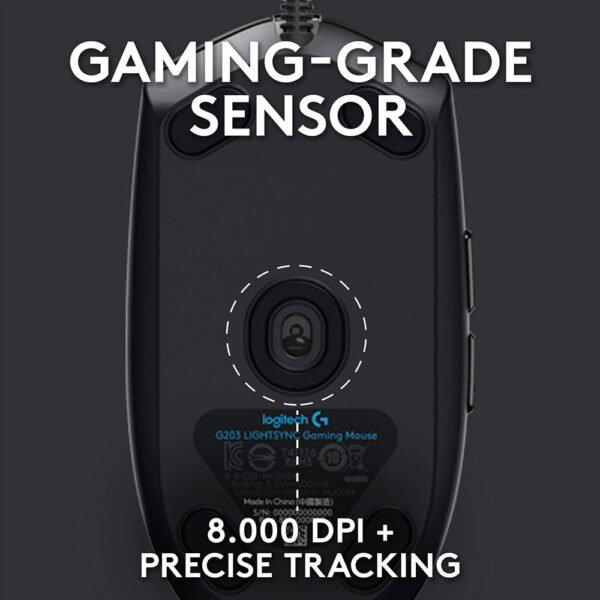 Sensor gaming Logitech G102 V2 hingga 8000 DPI