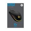 Kemasan Logitech G102 V2 Black Gaming Mouse