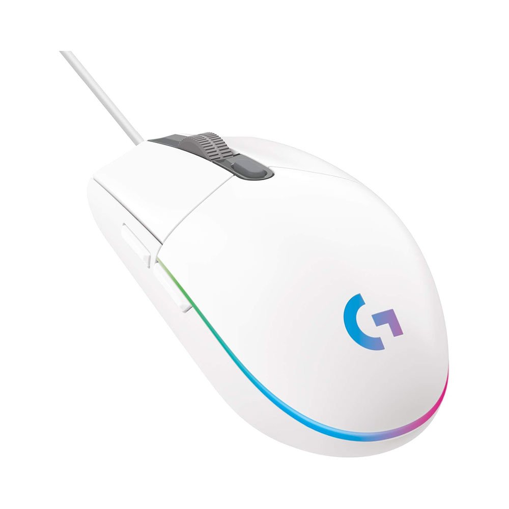 LOGITECH G102 V2 LIGHTSYNC White Gaming Mouse