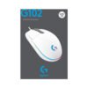 Kemasan Logitech G102 V2 White Gaming Mouse