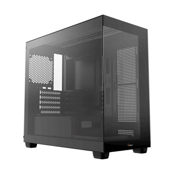 OCYPUS Gamma C52 Black m-ATX Casing PC