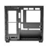 OCYPUS Gamma C52 Black PC casing tampak samping belakang