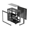 OCYPUS Gamma C52 Black PC casing tampak detail