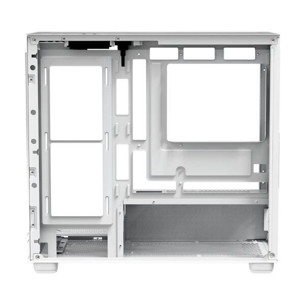 OCYPUS Gamma C52 White PC casing tampak samping belakang