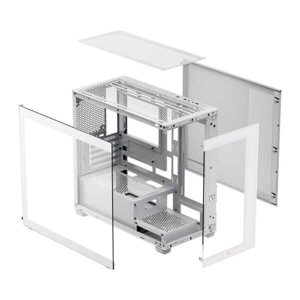 OCYPUS Gamma C52 White PC casing tampak detail