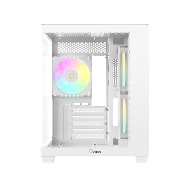OCYPUS Gamma C54 ARGB White tampak depan