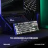 Rexus Heroic KX4 V2 Dark Grey Mechanical Keyboard White Led
