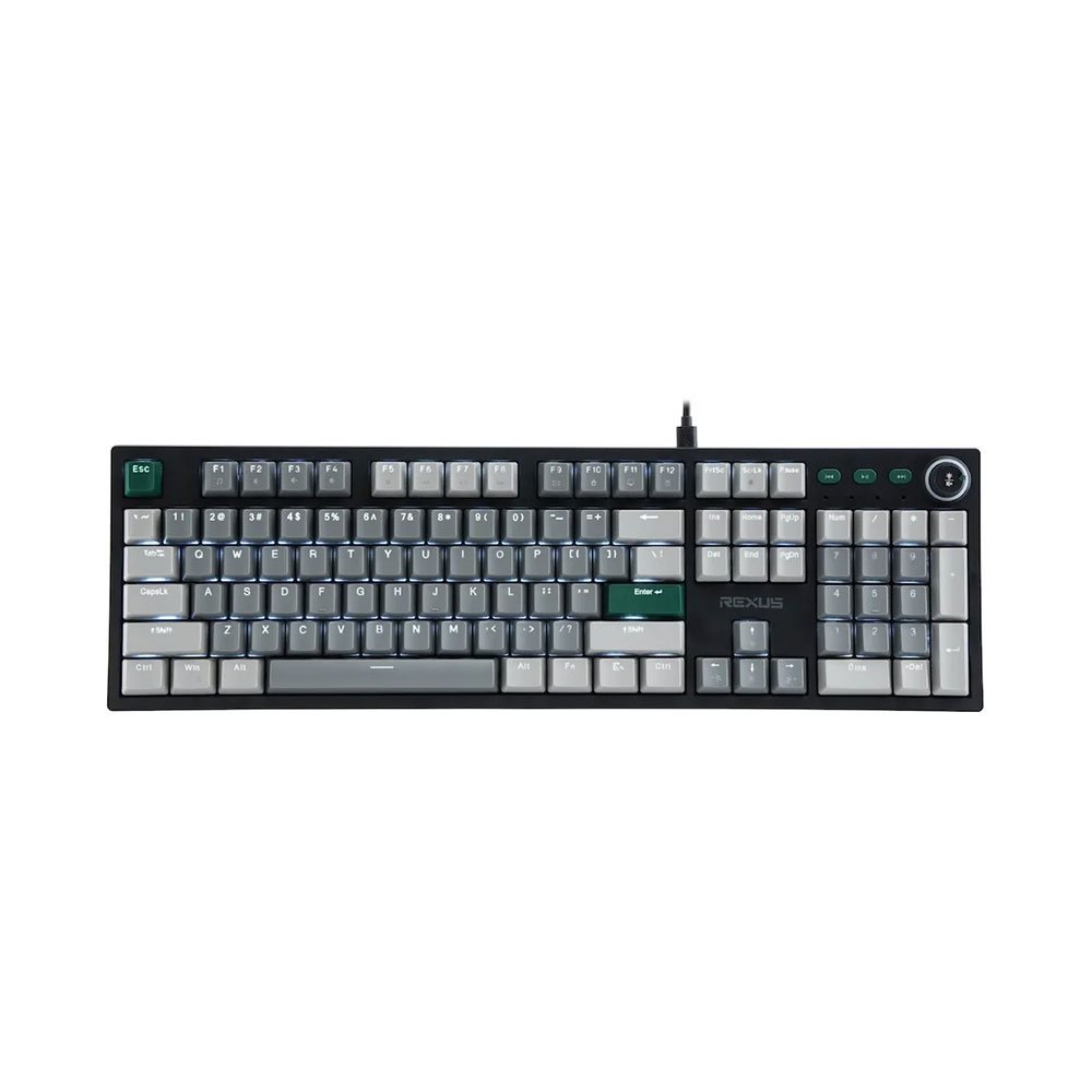 Rexus Heroic KX5 V2 Dark Grey Mechanical Keyboard