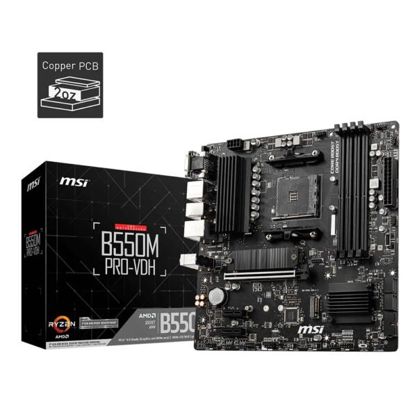 MSI B550M PRO-VDH AM4 DDR4 Motherboard