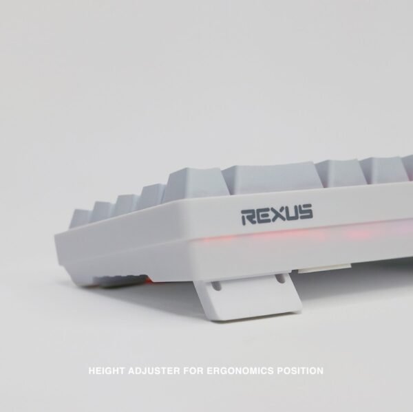 REXUS K68M White 65% Membrane Keyboard